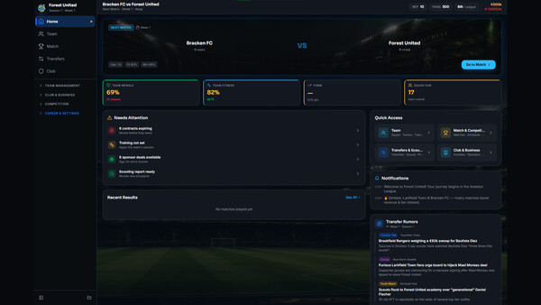 Goalcrest: Club Management Tycoon screenshot 10