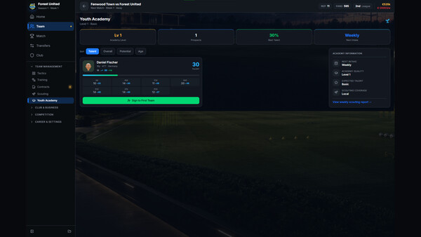 Goalcrest: Club Management Tycoon 스크린샷 4