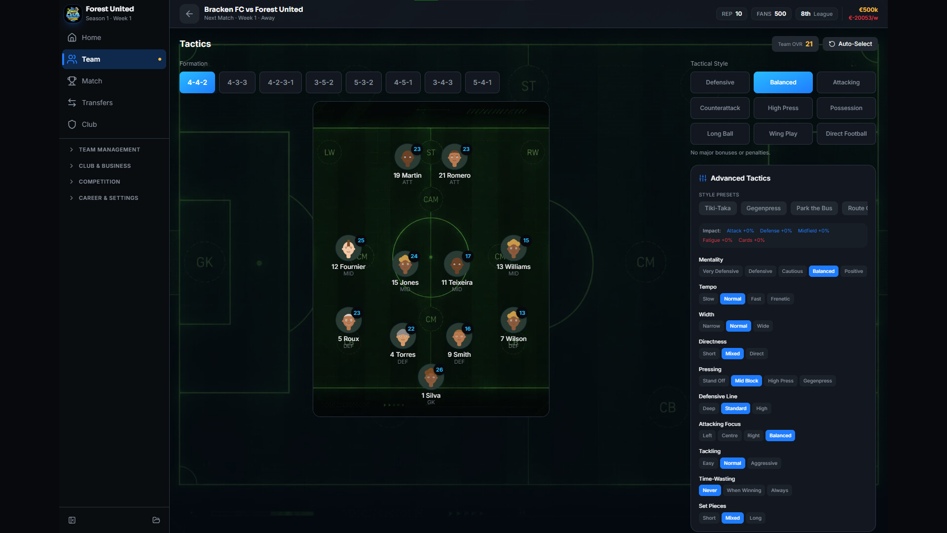 Goalcrest: Club Management Tycoon screenshot 6