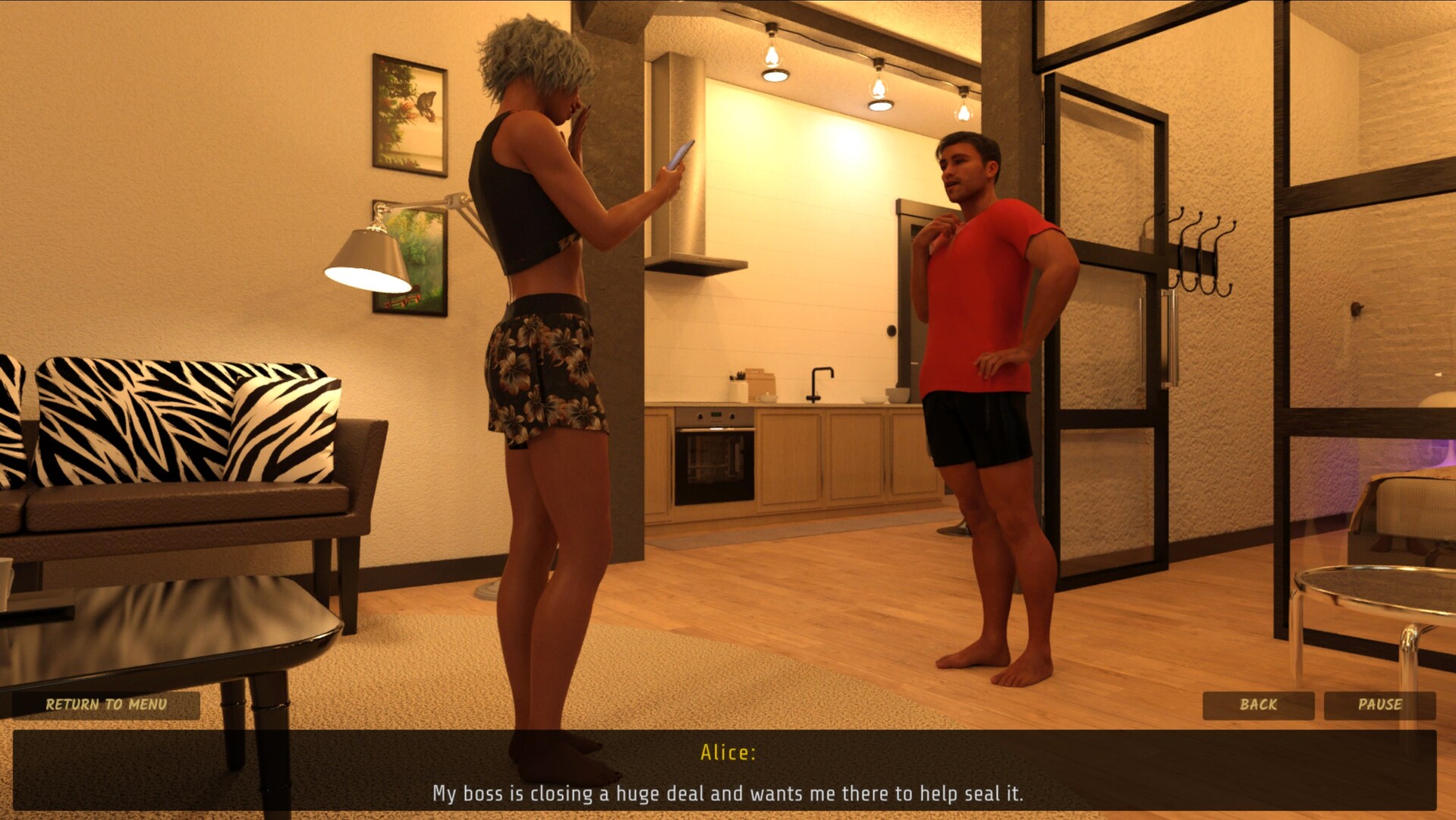 Sex Novel - Cheating Wife 3 official screenshot 1