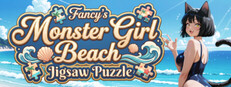 Fancy's Monster Girl Beach Jigsaw Puzzle