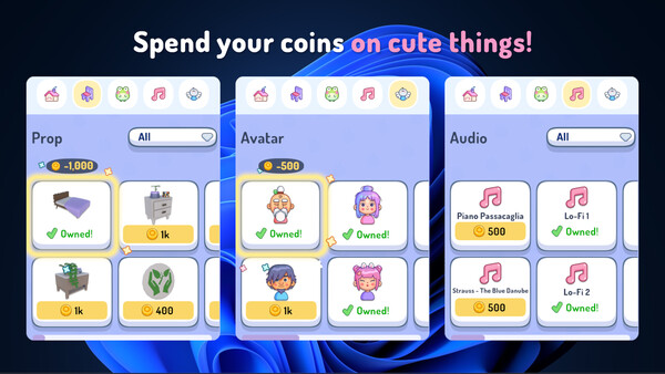 Cozy Cottontail Desktop screenshot 4