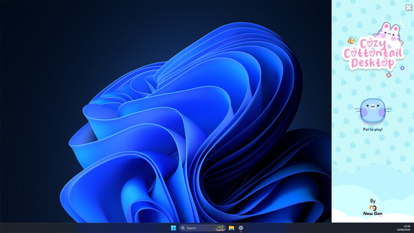 Cozy Cottontail Desktop screenshot 3