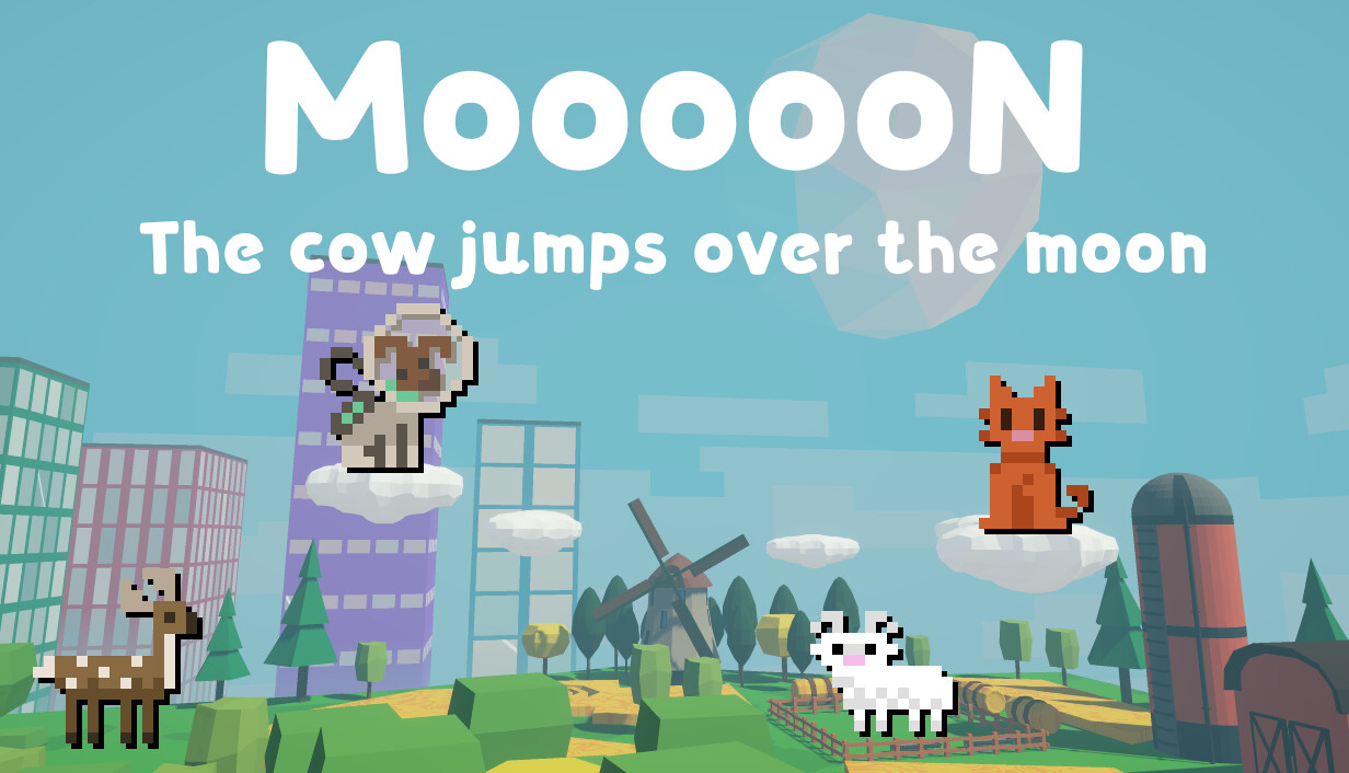 MoooooN - The cow jumps over the moon cover art