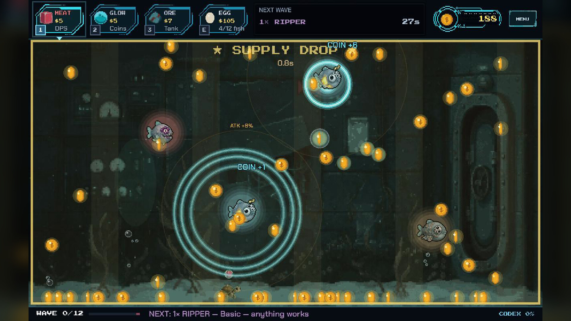 MUTARIUM: Mutant Aquarium Defense screenshot 7