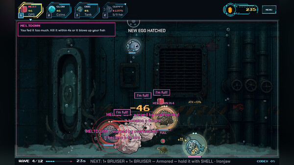 MUTARIUM: Mutant Aquarium Defense screenshot 3