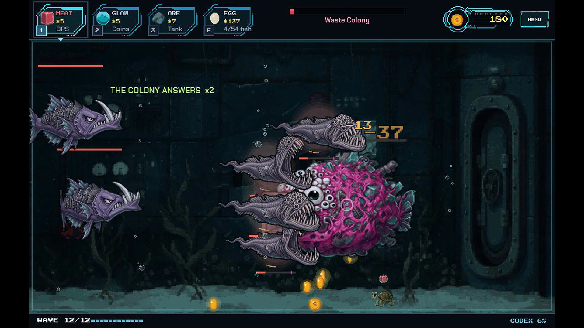 MUTARIUM: Mutant Aquarium Defense screenshot 5