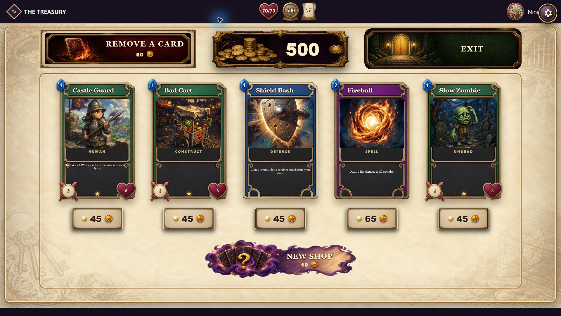 Deck Breaker - A Roguelike Deckbuilder screenshot 1