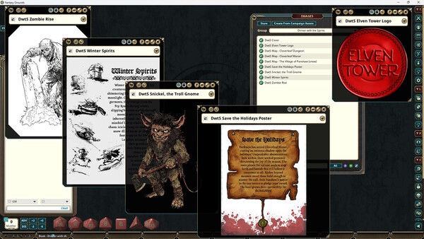 Fantasy Grounds - Dinner with the Spirits - Level-4 screenshot 2