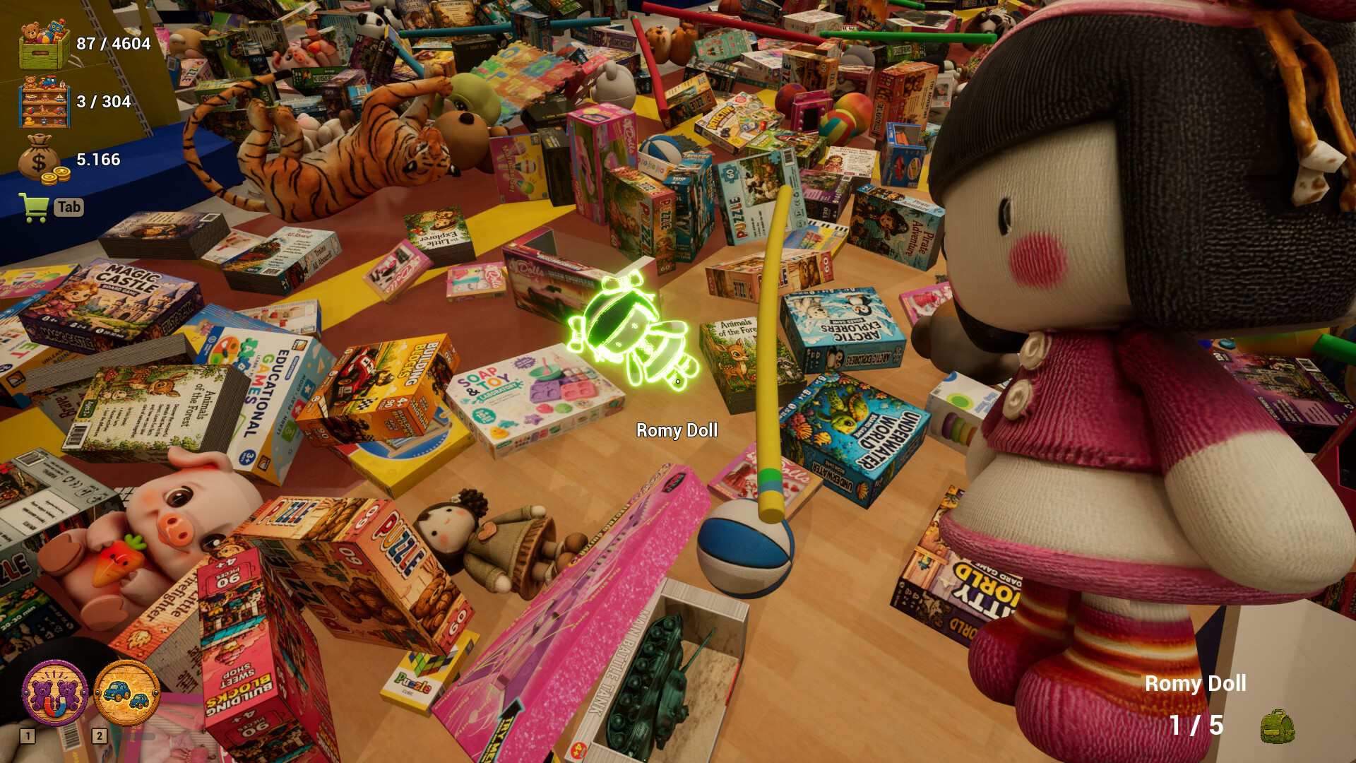 Mess in the Toy Shop screenshot 2