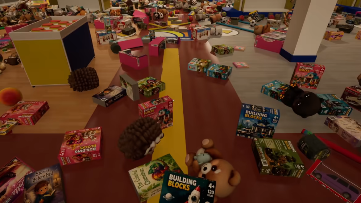 Mess in the Toy Shop video 3