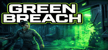 Green Breach Steam header capsule