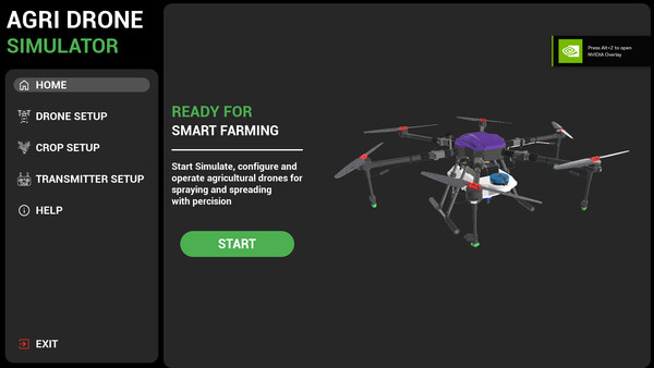 AGRI DRONE SIMULATOR screenshot 1