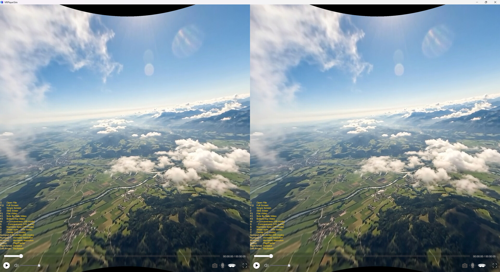 VRPlayerSim screenshot