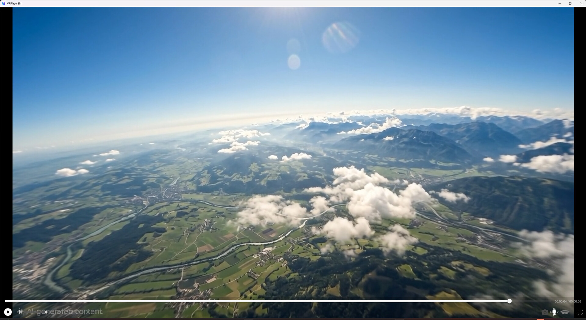 VRPlayerSim screenshot