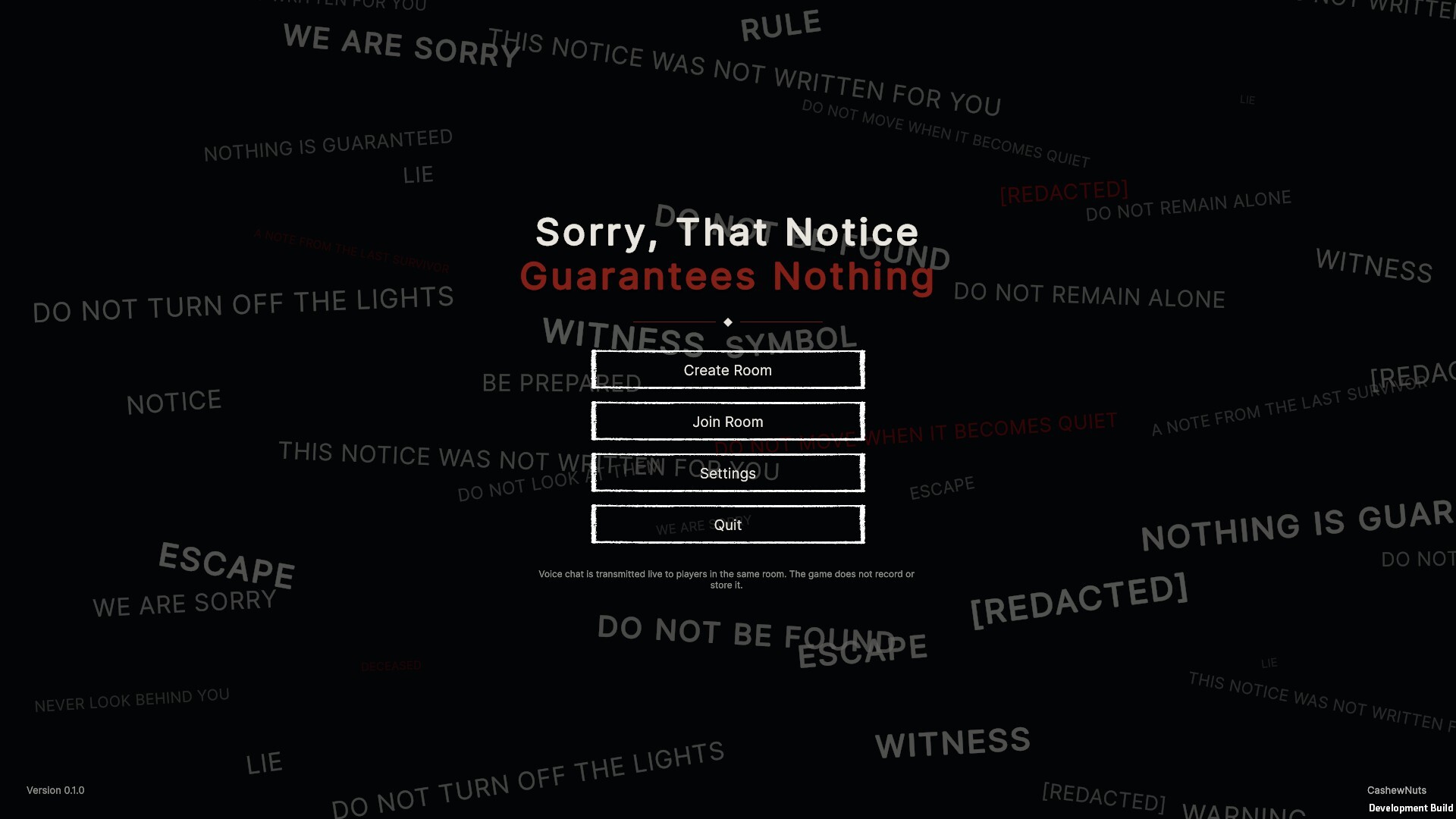 Sorry, That Notice Guarantees Nothing screenshot 1