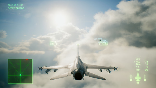 皇牌空战7：未知的天空-游戏截图