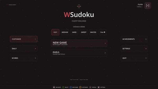 WSudoku Screenshot