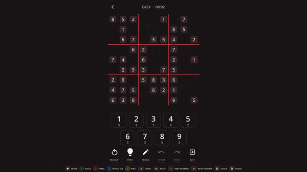 WSudoku Screenshot