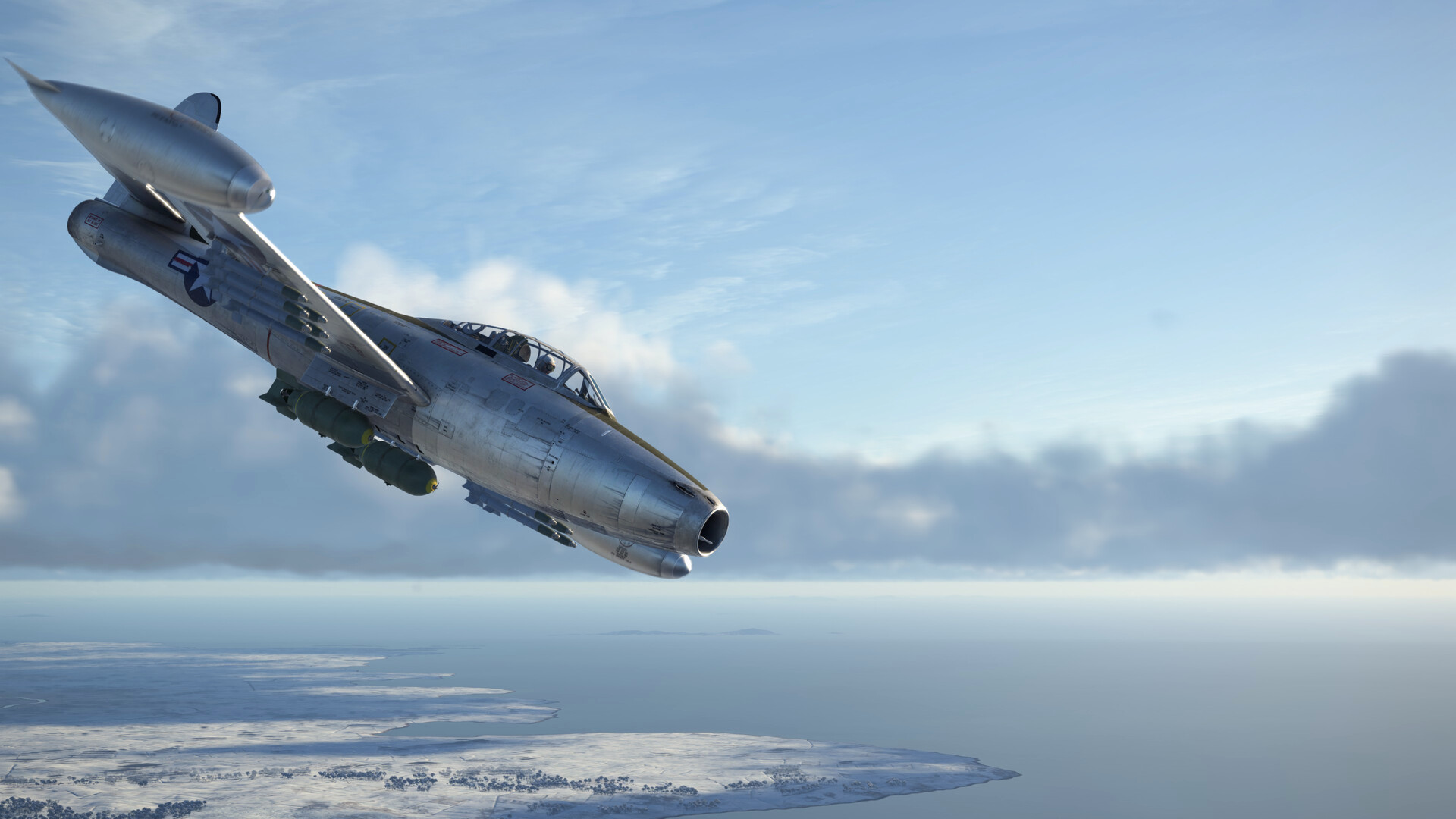 Korea. IL2 Series: F-84E Thunderjet Collectors Plane screenshot 2