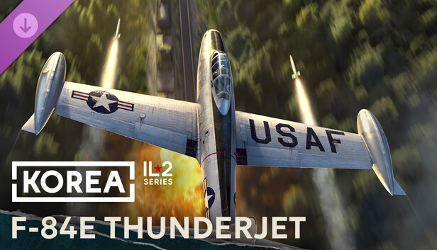 Korea. IL2 Series: F-84E Thunderjet Collectors Plane