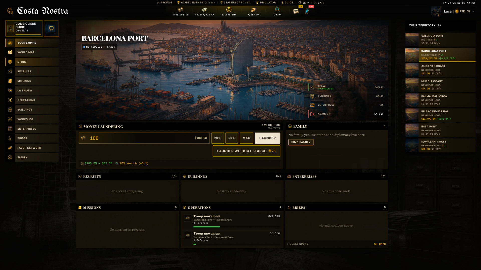 Costa Nostra – Screenshot 1