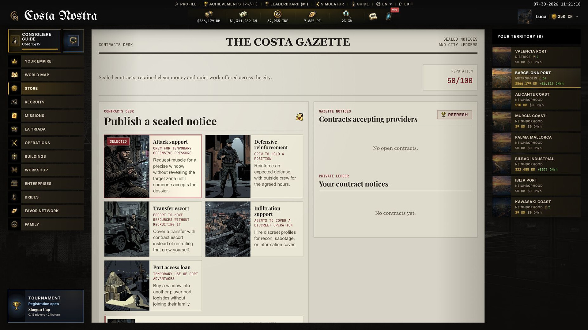 Costa Nostra – Screenshot 11