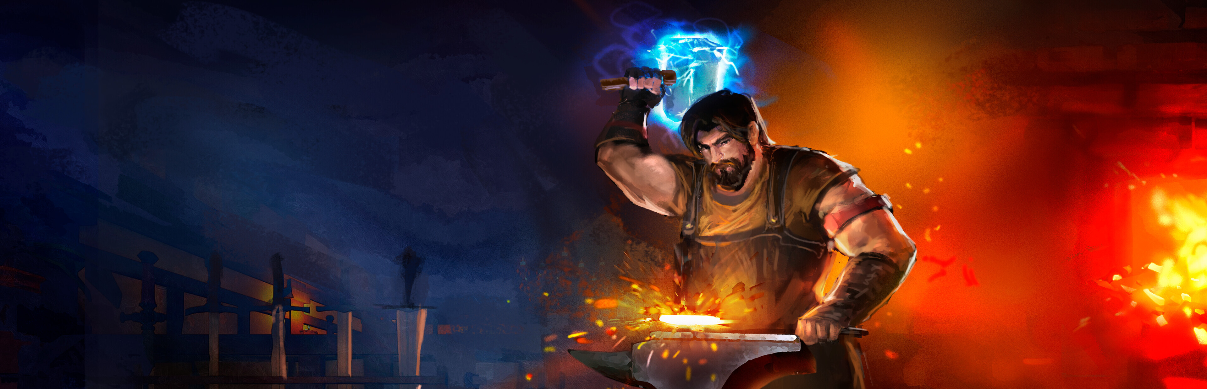 Official Fantasy Weaponsmith Simulator Demo library art
