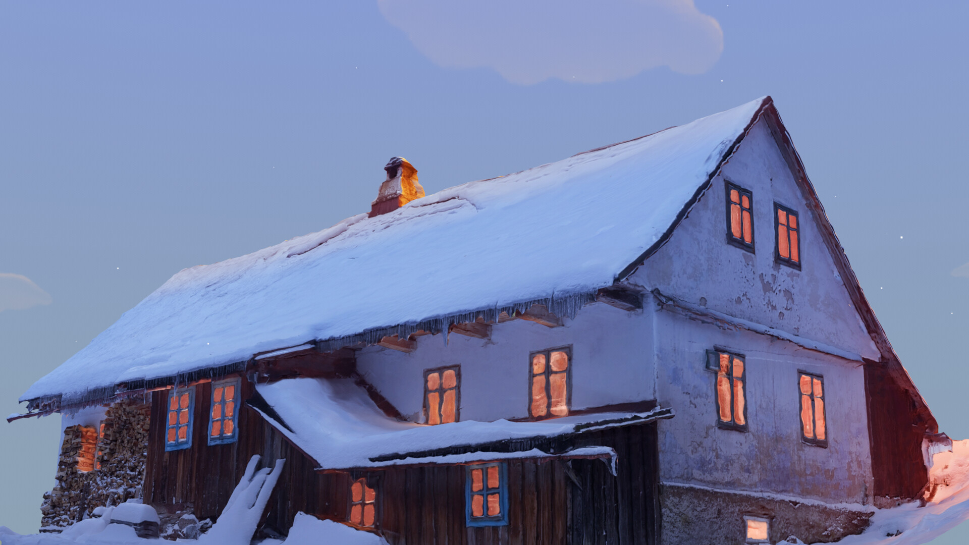 Puzzling Places - Monthly Pack #19 - Snowy Sights Featured Screenshot #1
