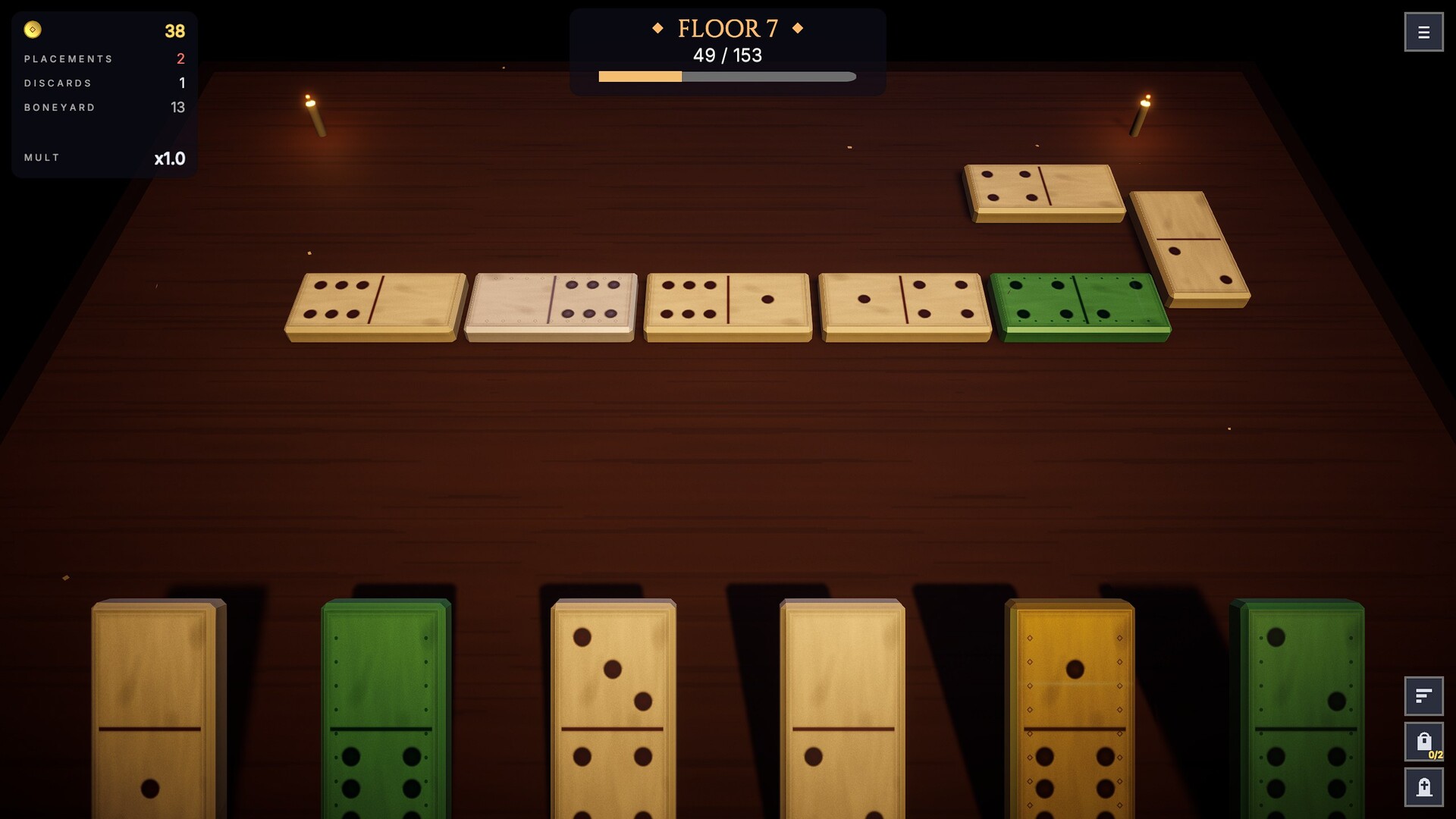 Domino Descent screenshot 2