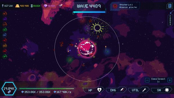 Orbital Defense Idle screenshot 5