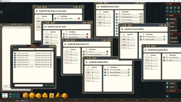 Fantasy Grounds - Challenge of the Ashen One - Level-5 screenshot 7