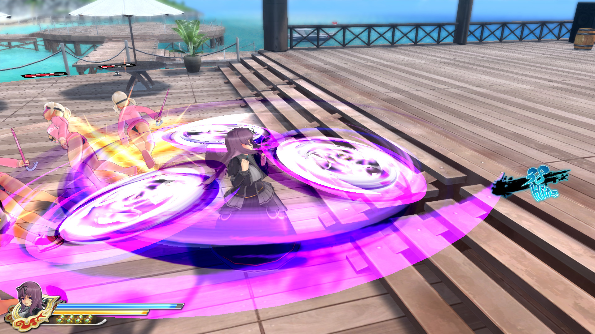 screenshot of SENRAN KAGURA ESTIVAL VERSUS 9