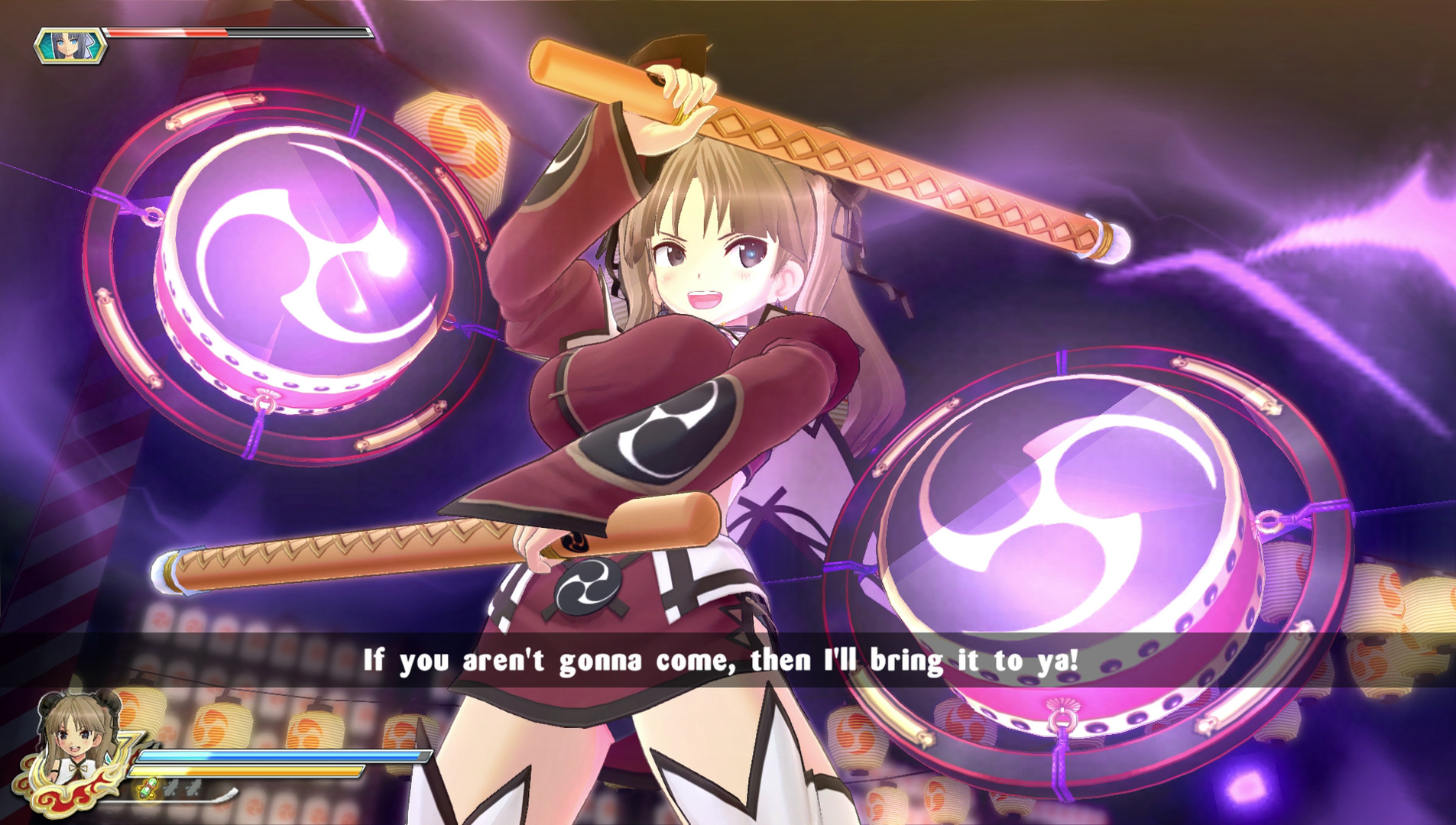 screenshot of SENRAN KAGURA ESTIVAL VERSUS 1