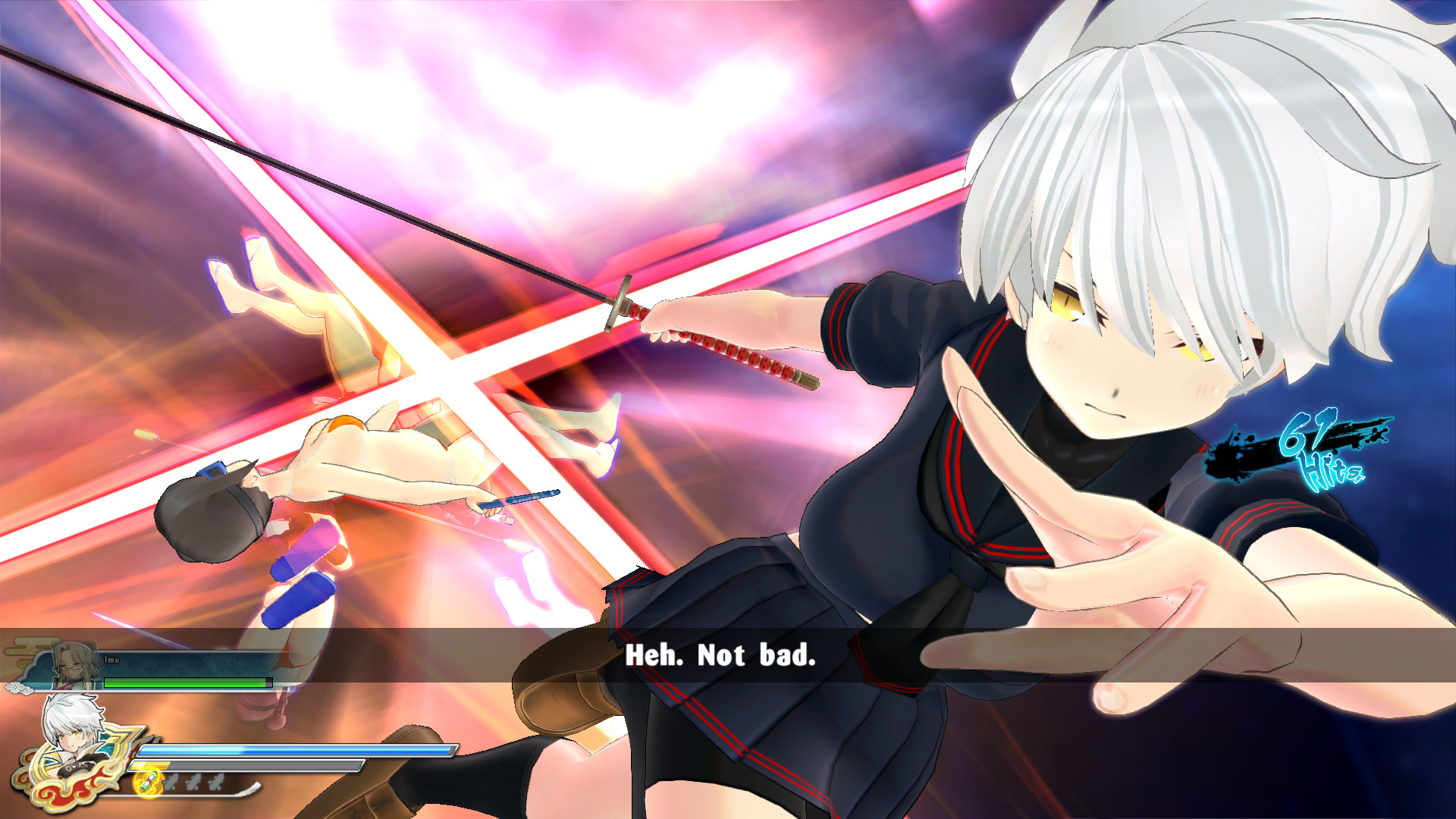 screenshot of SENRAN KAGURA ESTIVAL VERSUS 12