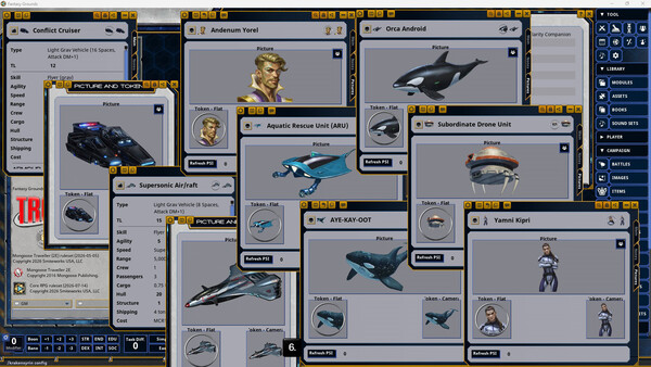 Fantasy Grounds - Traveller - Singularity Companion screenshot 5