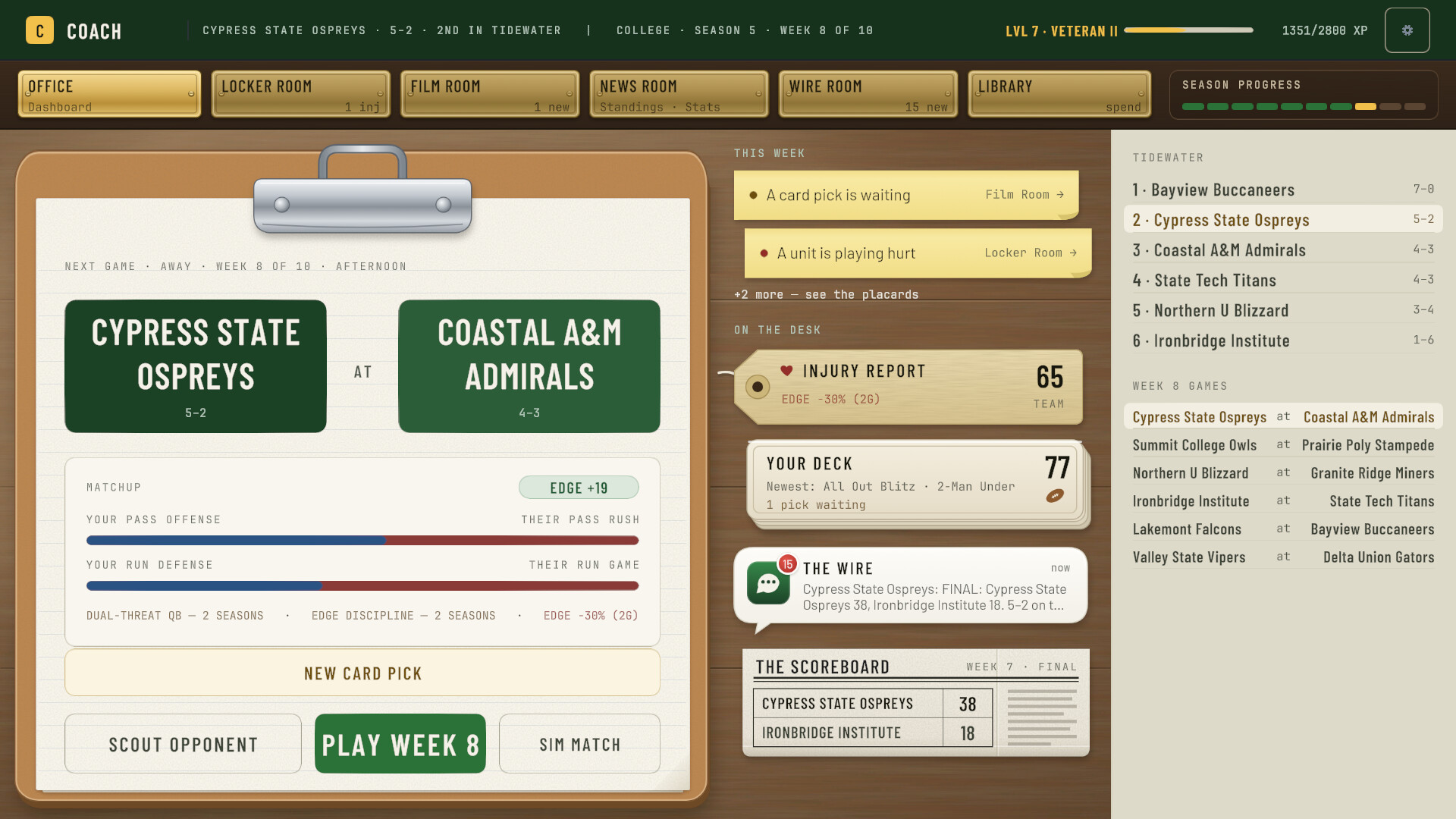 PlayCard Football