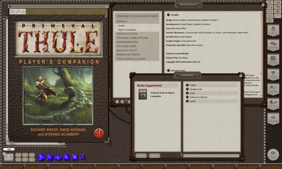 Fantasy Grounds - Primeval Thule: Player's Companion (5E)