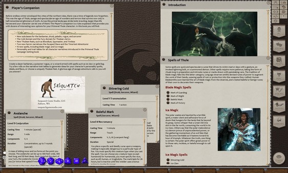 Fantasy Grounds - Primeval Thule: Player's Companion (5E)