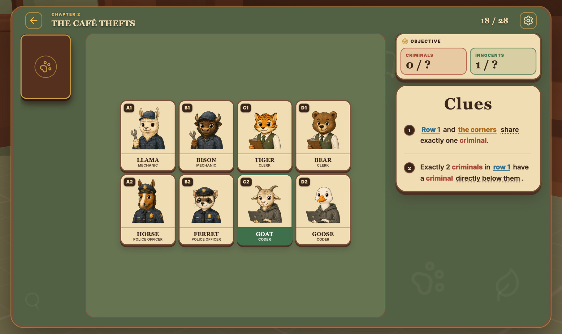 The Clues screenshot 1