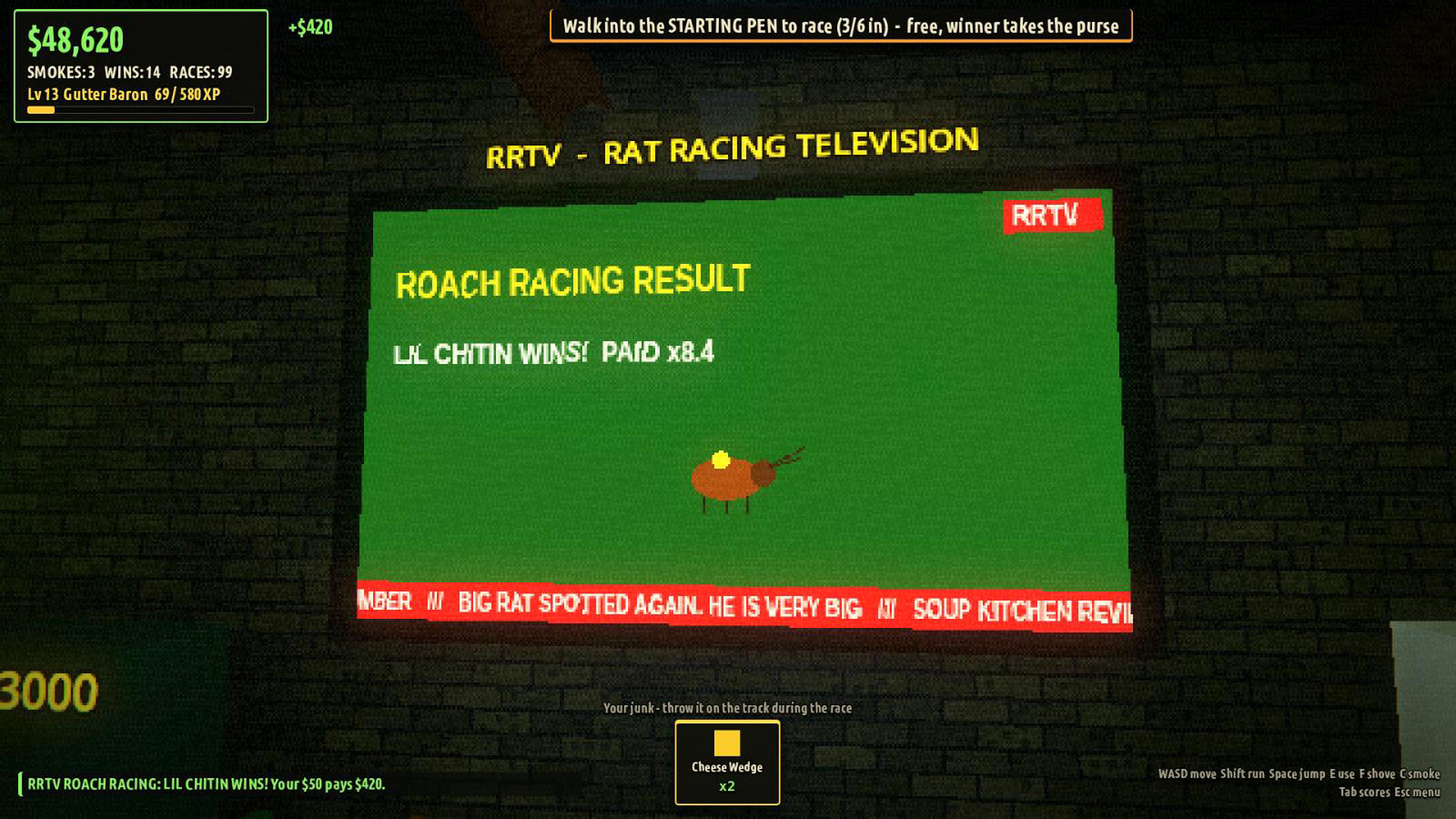Bums Race Rats screenshot #5
