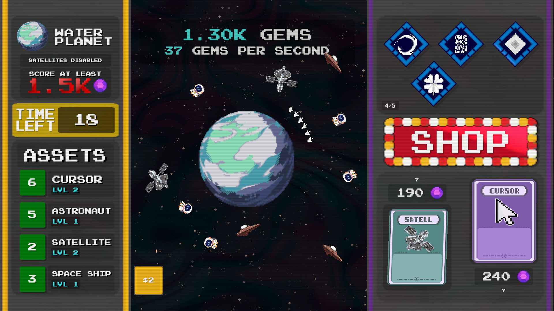 CLICKONAUT screenshot 2