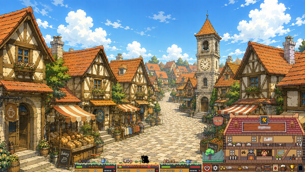 All Peaceful at the Adventurer`s Guild Today. screenshot 4
