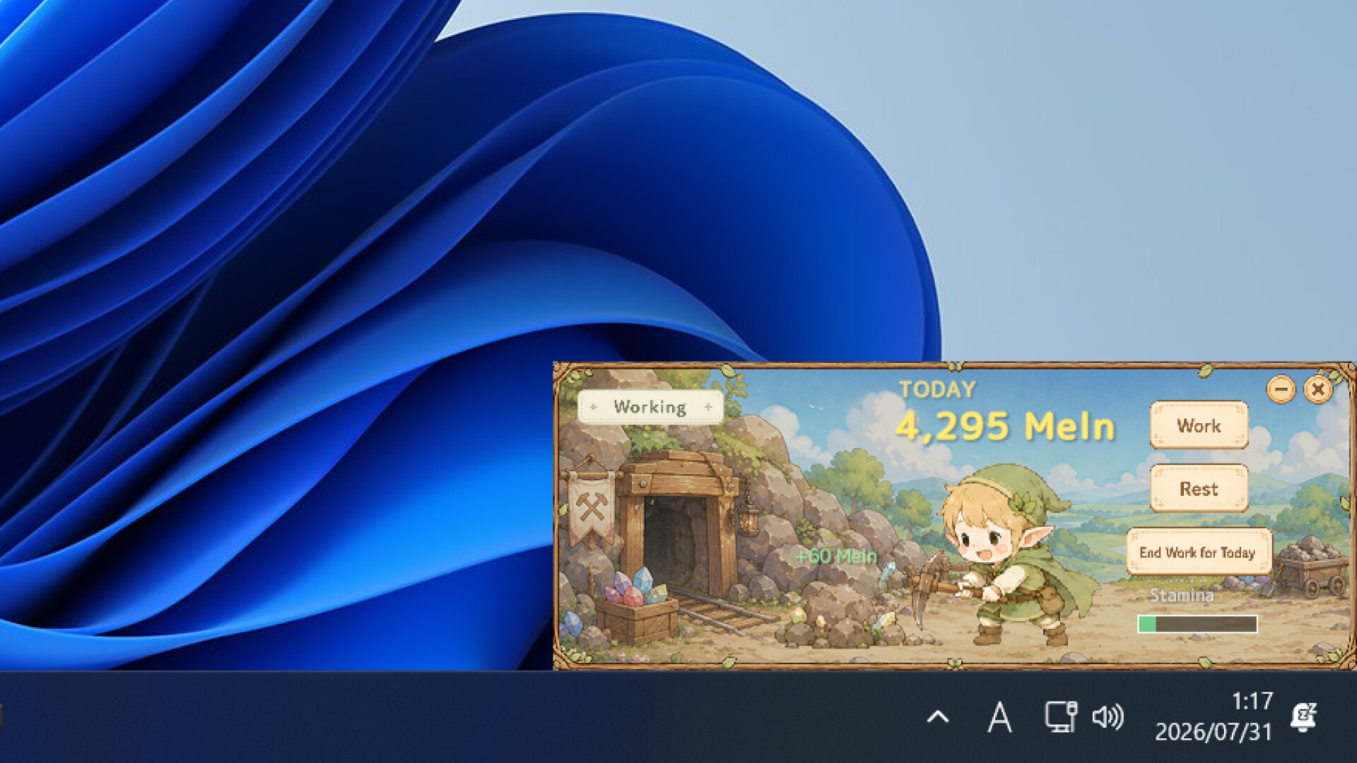 Rion's Taskbar Mine screenshot 2