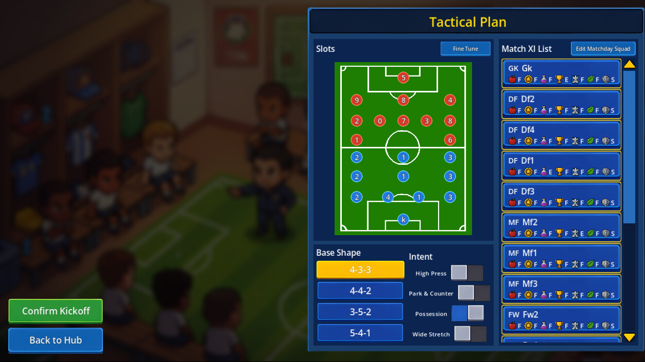 Football Manager: Auto Chess Demo screenshot 1