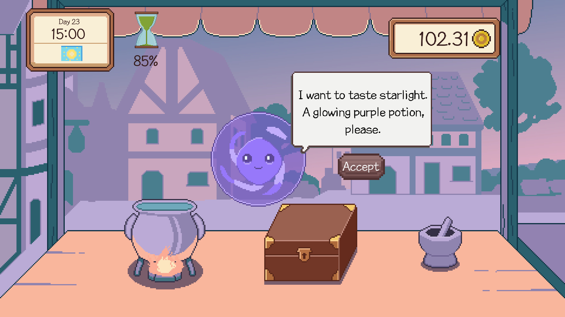 The Potion Stand : Brewing for Spritesのスクリーンショット 1