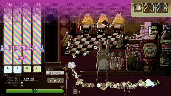 Fuwa! Fuwa! Omurice Simulator Roguelite screenshot 5