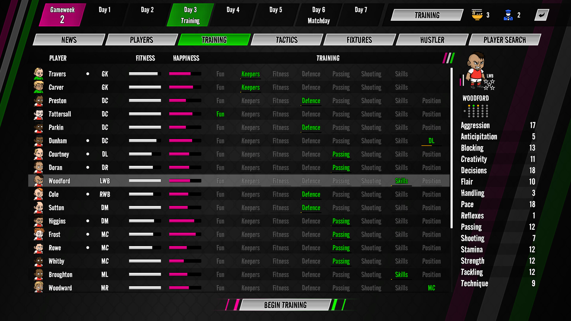 Slammer Soccer: Football Management screenshot 7