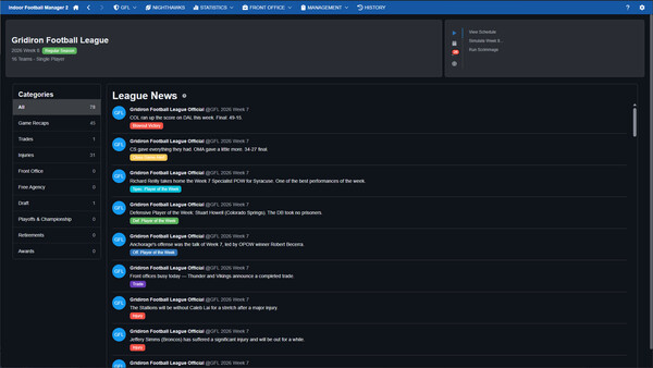 Indoor Football Manager 2 screenshot 2