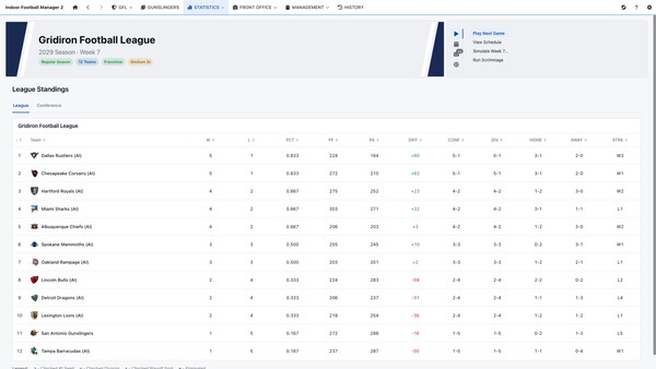 Indoor Football Manager 2 screenshot 4